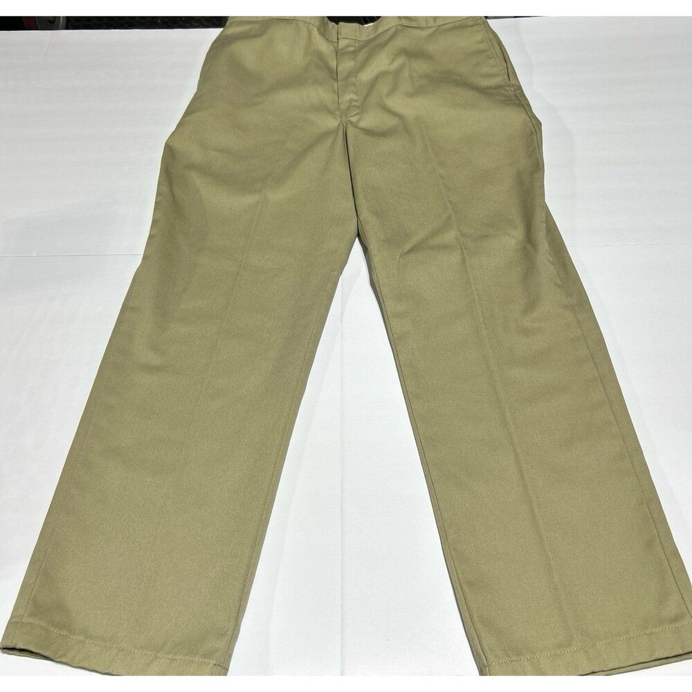 Dickies Men's 34x30 Khaki Loose Fit Work Pants - Picture 2 of 7